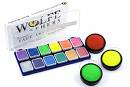Wolfe Brothers Hydrocolour Waterbased Make-Up Palette 12 Neon/Me